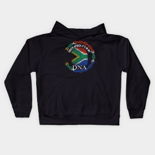 South Africa Its In My DNA - Gift for South African From South Africa Kids Hoodie